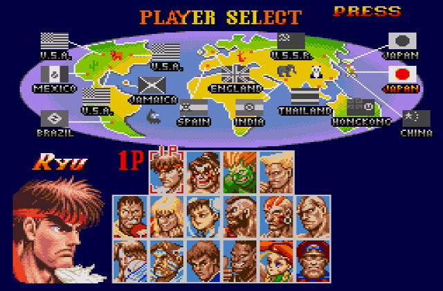 Скриншот игры Super Street Fighter 2 - The New Challengers
