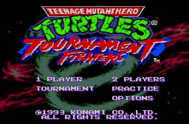 Скриншот игры Teenage Mutant Ninja Turtles - Tournament Fighters
