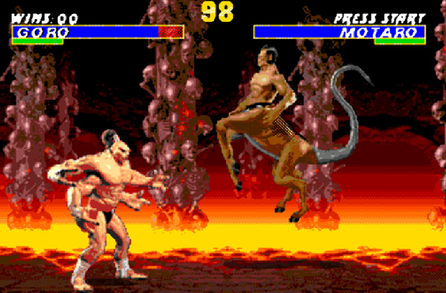 Скриншот игры Ultimate Mortal Kombat Trilogy