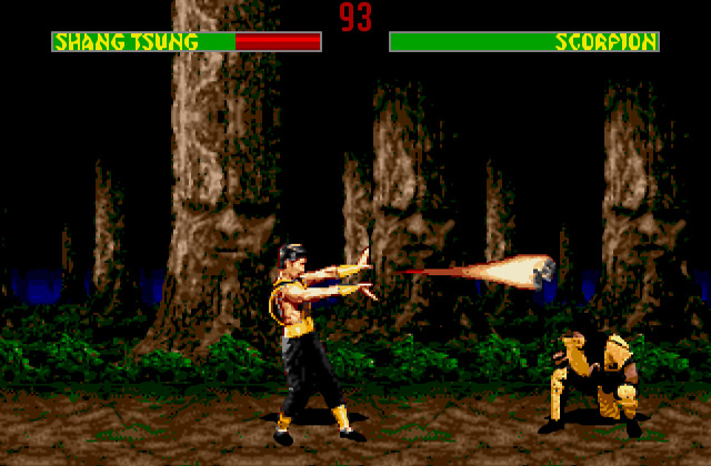 Скриншот игры Mortal Kombat 2