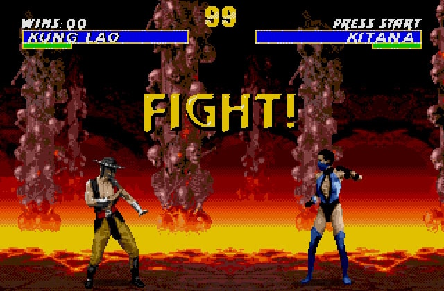 Скриншот игры Ultimate: Mortal Kombat 3