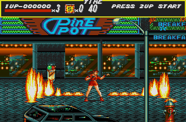 Скриншот игры Streets Of Rage (Bare Knuckle)