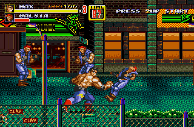 Скриншот игры Streets Of Rage 2 (Bare Knuckle 2)