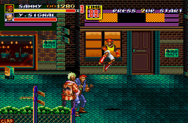 Скриншот игры Streets Of Rage 2 (Bare Knuckle 2)