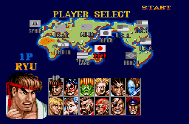 Скриншот игры Street Fighter 2 - Special Champion Edition