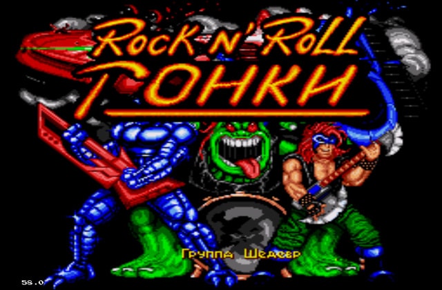 Скриншот игры Rock N’ Roll Racing