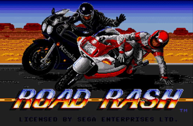 Скриншот игры Road Rash