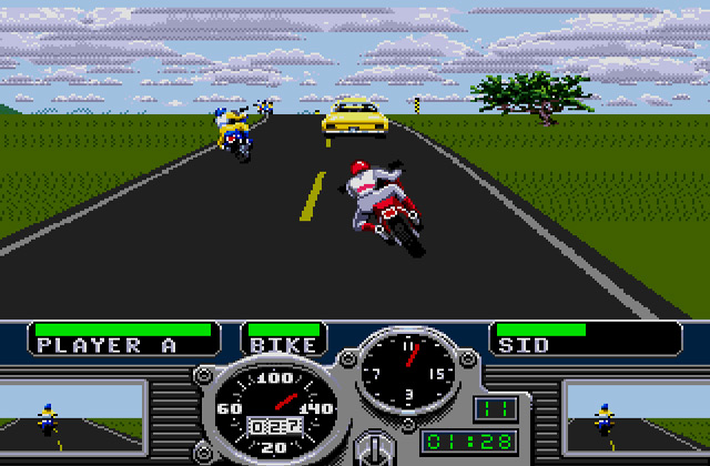 Скриншот игры Road Rash