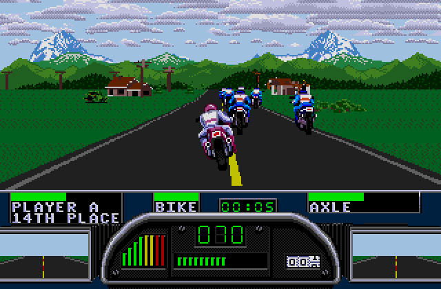 Скриншот игры Road Rash 2