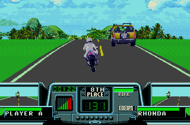 Скриншот игры Road Rash 3