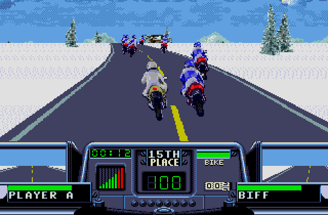 Скриншот игры Road Rash 3