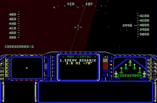 Скриншот игры F-117 Night Storm