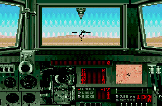 Скриншот игры Super Battle Tank - War In The Gulf