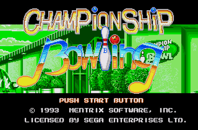 Скриншот игры Championship Bowling