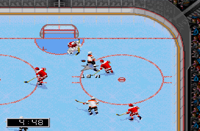 Скриншот игры NHL 98