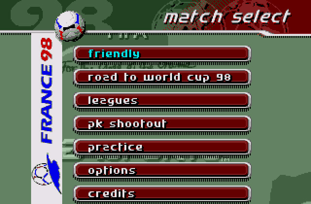 Скриншот игры FIFA Soccer 98 - Road To The World Cup