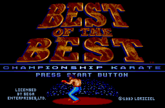 Скриншот игры Best of the Best: Championship Karate
