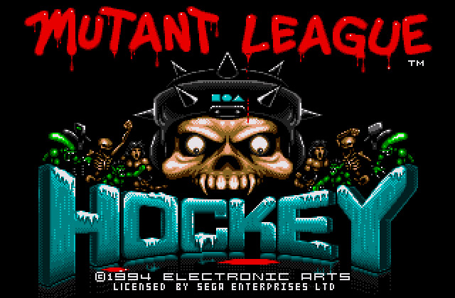 Скриншот игры Mutant League Hockey