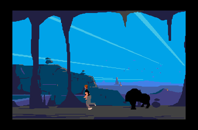 Скриншот игры Another World (Out of This World)