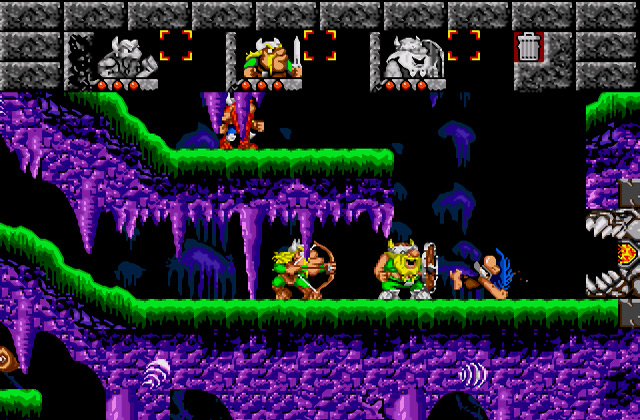 Скриншот игры The Lost Vikings