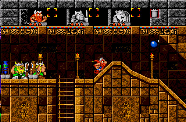Скриншот игры The Lost Vikings