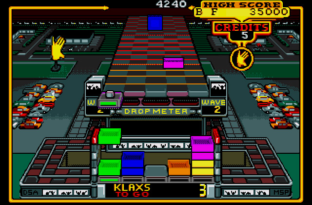 Скриншот игры Klax