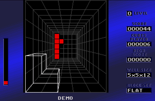 Скриншот игры Block Out