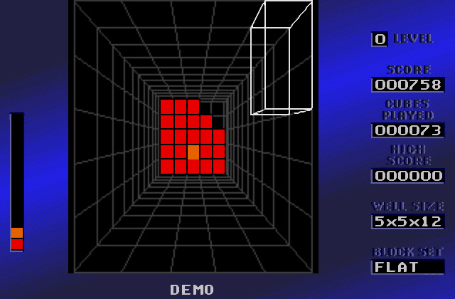 Скриншот игры Block Out