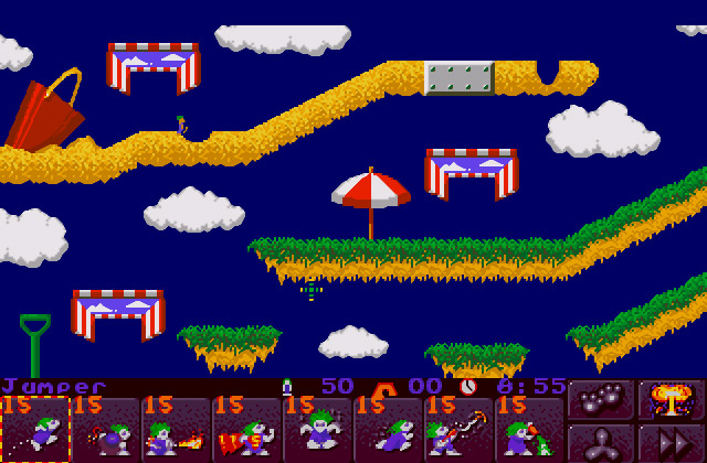 Скриншот игры Lemmings 2 - The Tribes