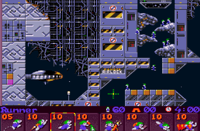 Скриншот игры Lemmings 2 - The Tribes