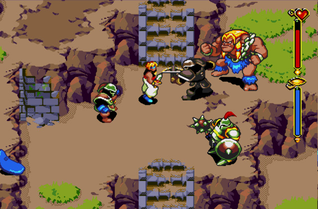 Скриншот игры Beyond Oasis (The Story Of Thor)