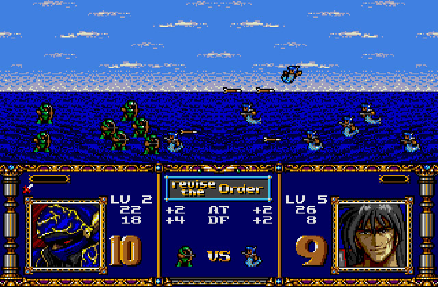 Скриншот игры Warsong (Langrisser)