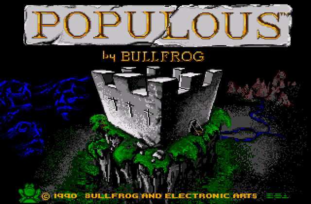 Скриншот игры Populous