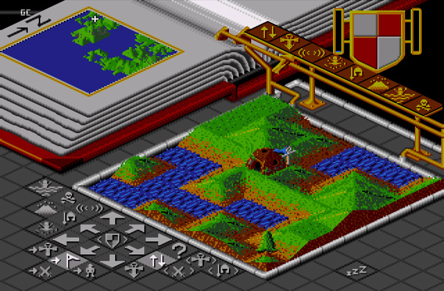 Скриншот игры Populous
