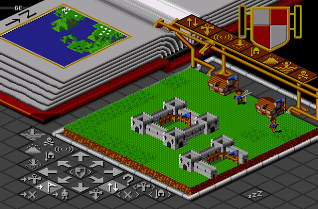 Скриншот игры Populous