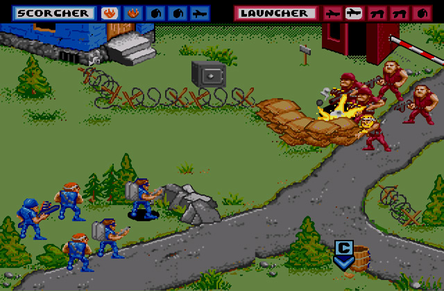 Скриншот игры General Chaos