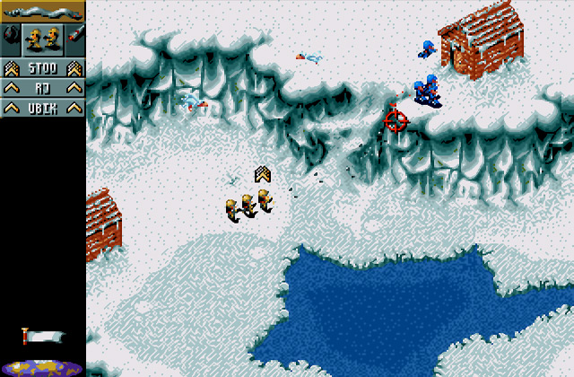Скриншот игры Cannon Fodder