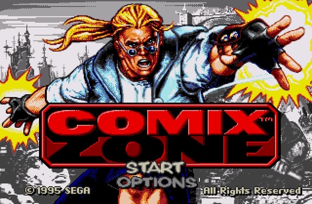 Скриншот игры Comix Zone