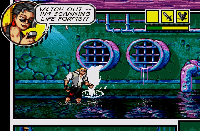 Скриншот игры Comix Zone