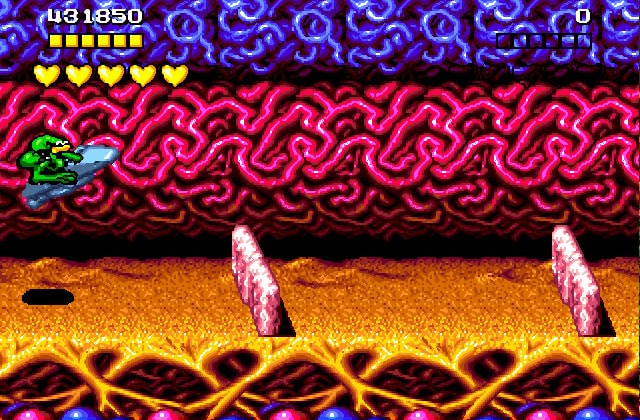 Скриншот игры Battletoads