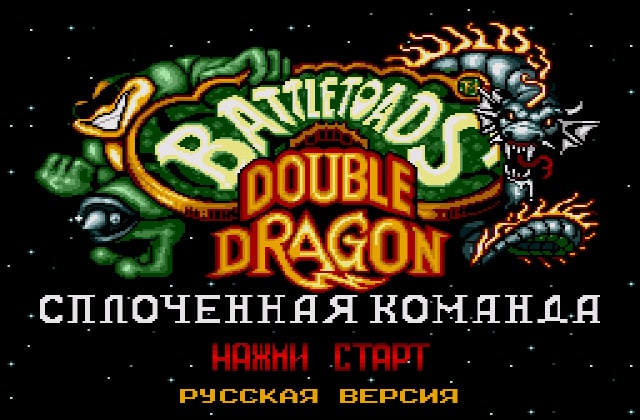 Скриншот игры Battletoads And Double Dragon