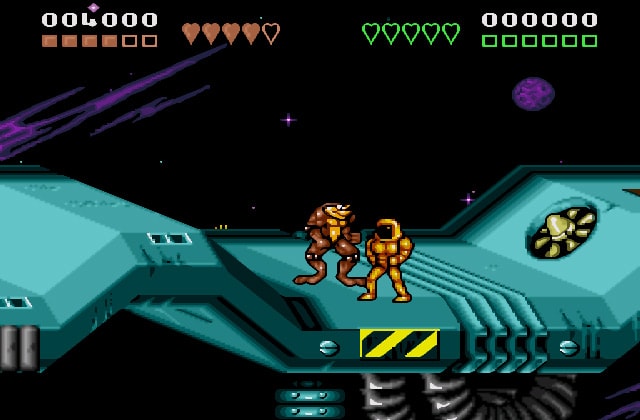 Скриншот игры Battletoads And Double Dragon