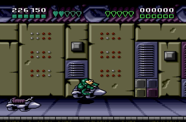 Скриншот игры Battletoads And Double Dragon