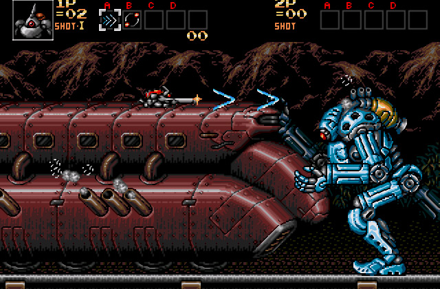 Скриншот игры Contra - Hard Corps