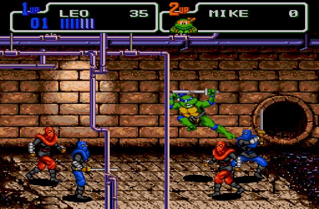 Скриншот игры Teenage Mutant Ninja Turtles - The Hyperstone Heist