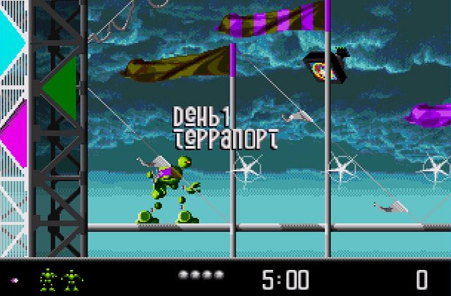 Скриншот игры Vectorman