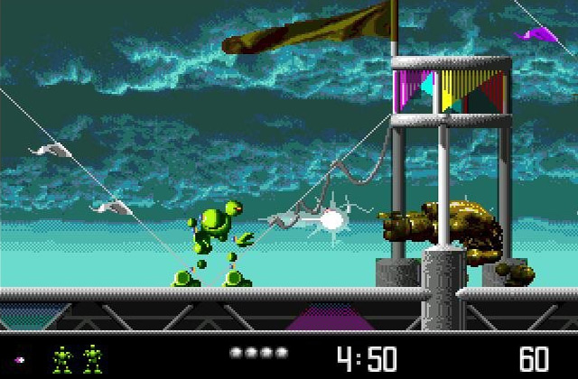 Скриншот игры Vectorman