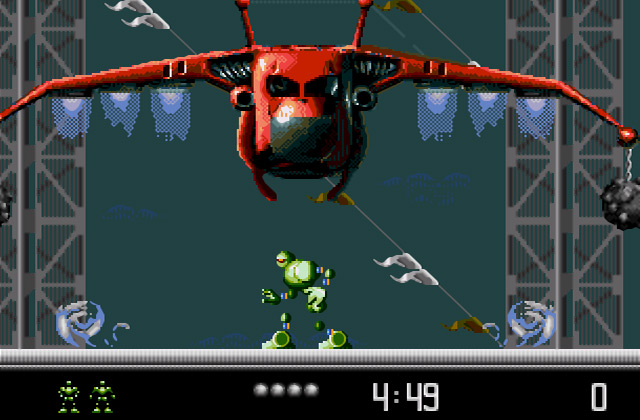 Скриншот игры Vectorman