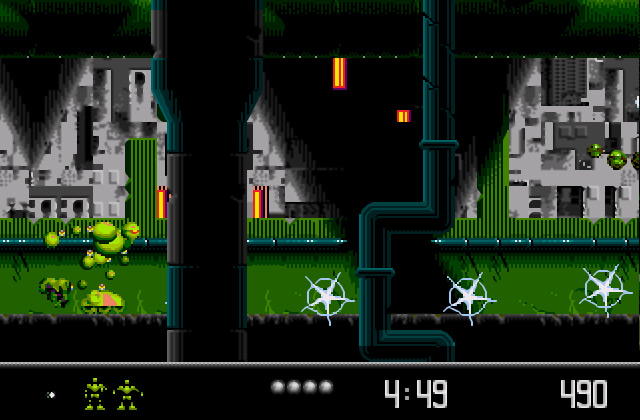 Скриншот игры Vectorman 2