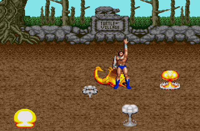 Скриншот игры Golden Axe